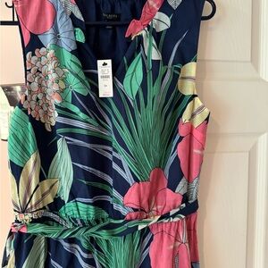 Talbots dress size 8P new with tag beautiful delicate fabric